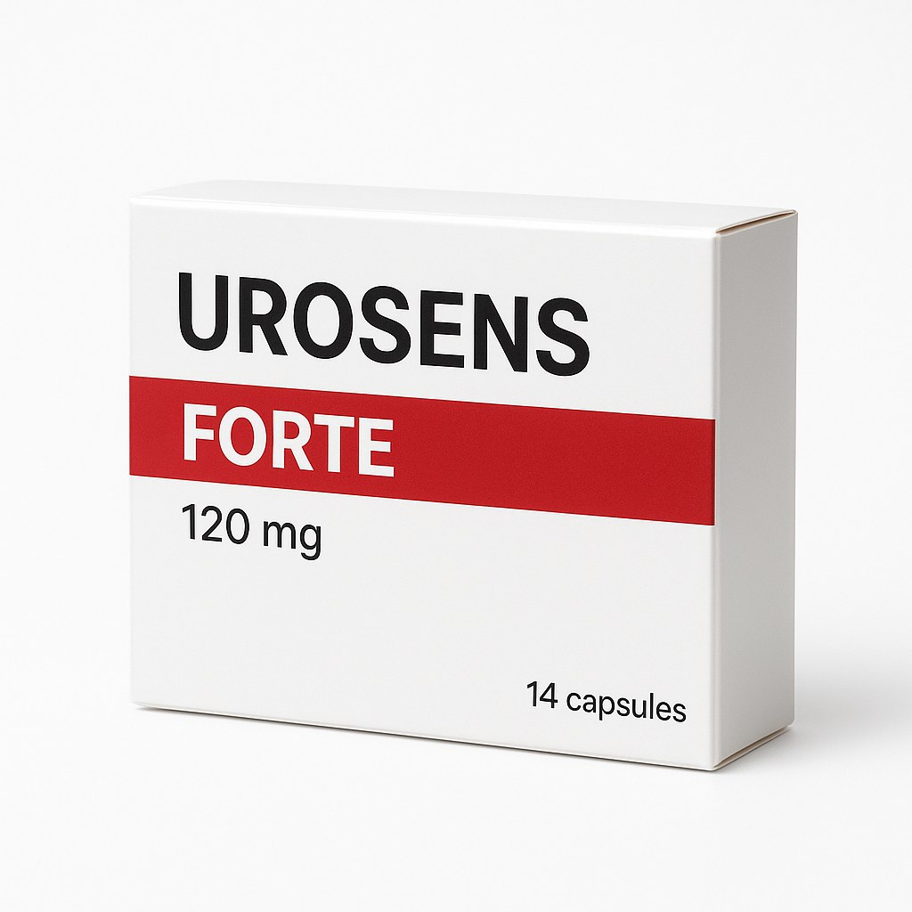 UROSENS FORTE 120 MG 14 CAPS