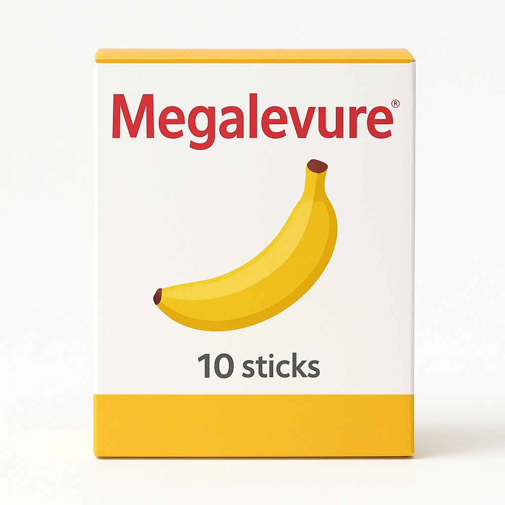 MEGALEVURE 10 STICKS SABOR...